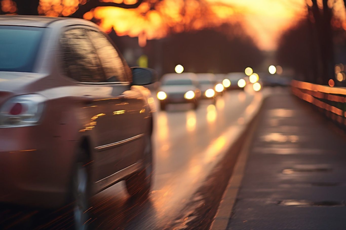 Straßenverkehr als Symbol für Verteidigung im Verkehrsstrafrecht